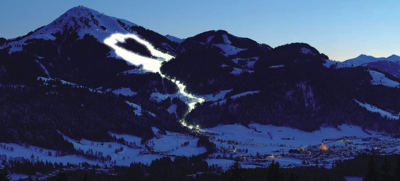 Nachtpiste in Söll am Wilden Kaiser